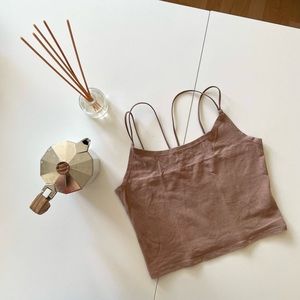 dusty rose camisole